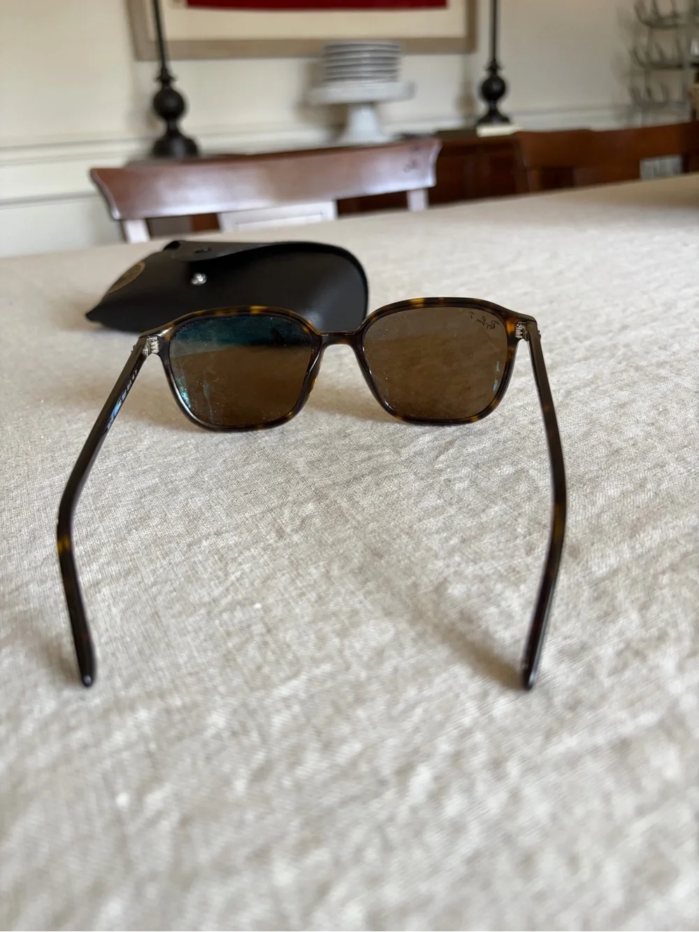 Ray-Ban Leonard Frame Sunglasses with Brown Lenses